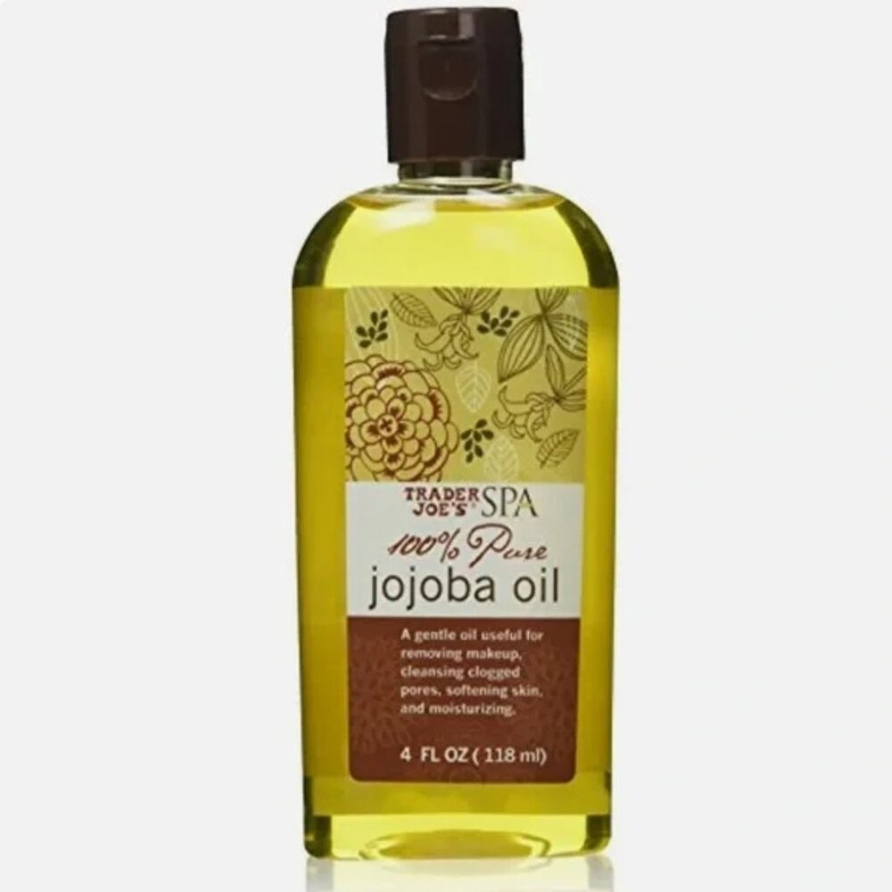 Trader Joe's Spa 100% Pure Jojoba Oil /Hair, Skin, and Nails/  4 oz / NEW